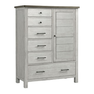 Timber Ridge Wood Chifferobe, Weathered Washed Sierra