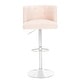 preview thumbnail 4 of 28, SAFAVIEH Couture Zayna Adjustable Barstool. - 21.3"x22.1"x44.1"