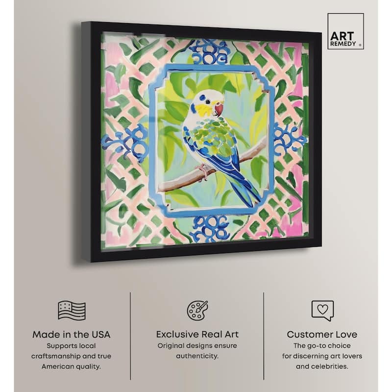 Garden Gate II Shadowbox by Art Remedy