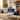 Homy Casa 140 in Velvet Modular Cloud Sofa with Round Storage Coffee Table Set for Living Room Apartment