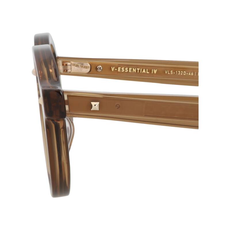 Valentino Round-Frame Acetate Sunglasses