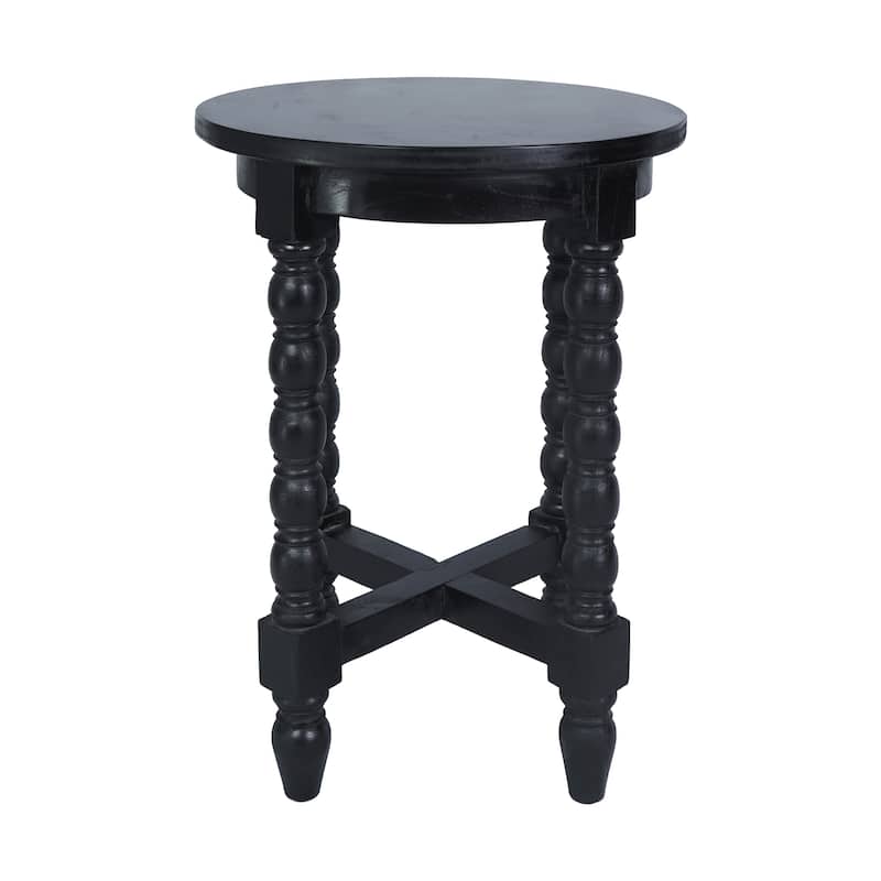Emily Bobbin Leg Side Table by East at Main