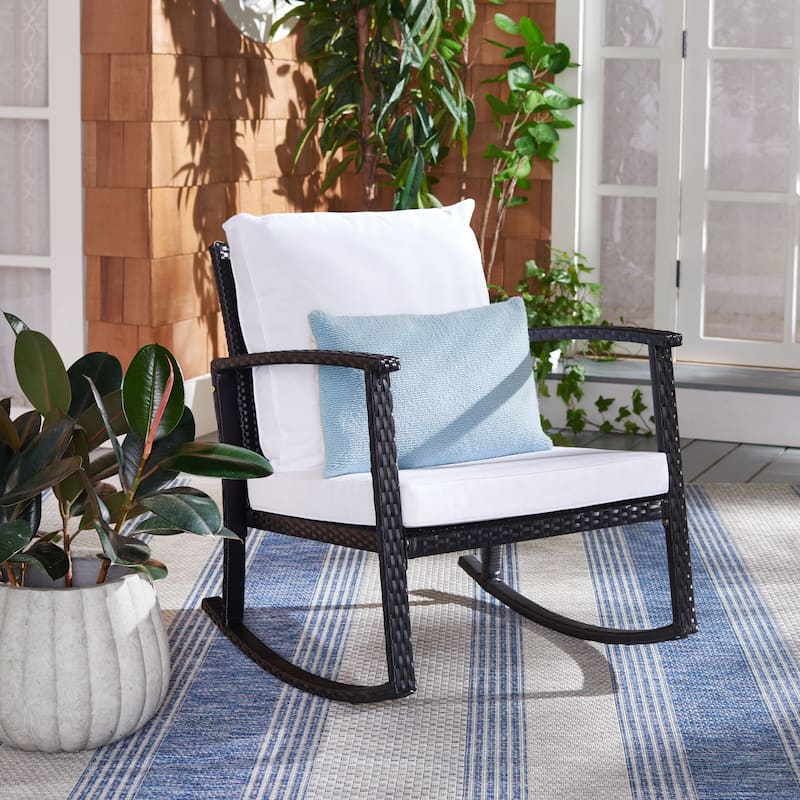 SAFAVIEH Outdoor Concepta Rocking Chair - 26W x 32D x 31H