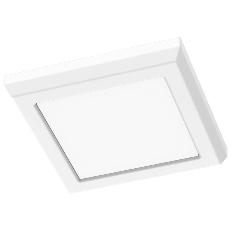 Nuvo Lighting 62/1904 5" Wide LED Flush Mount Square Ceiling Fixture - White
