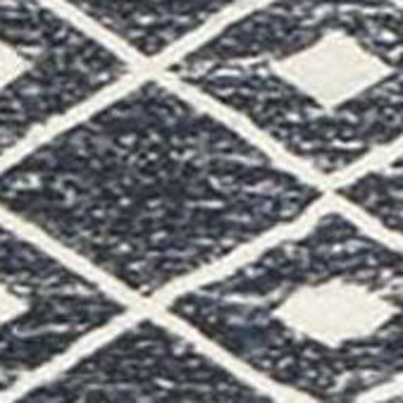 HomeRoots Geometric Modern, Contemporary Rectangle Area Rug