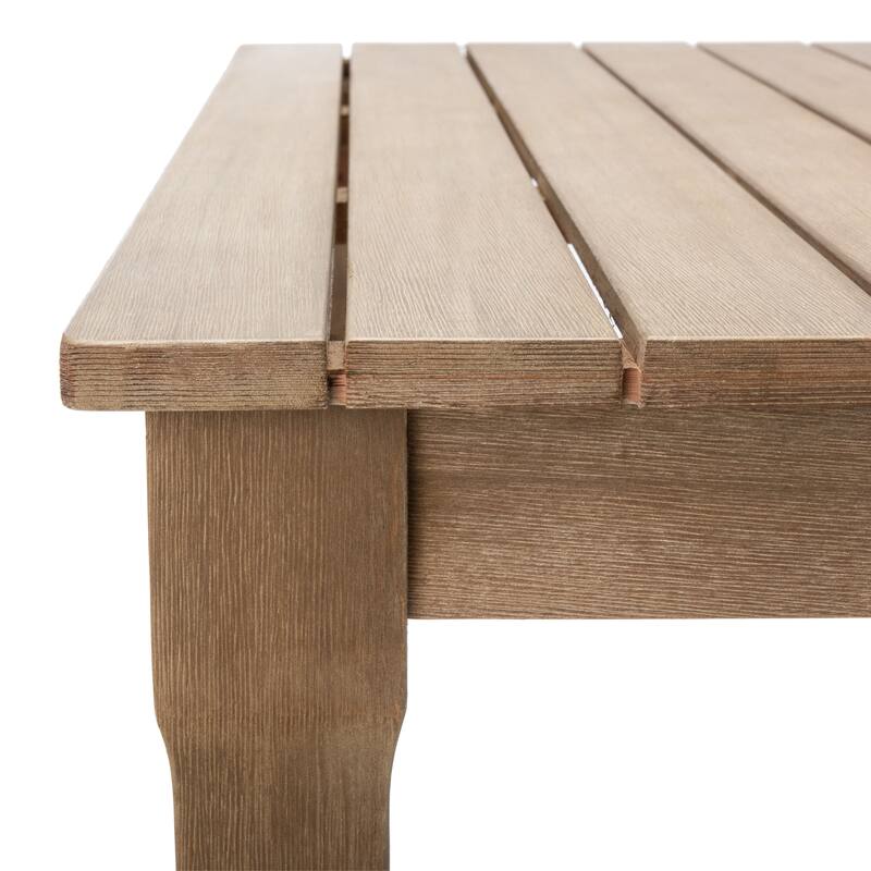 SAFAVIEH Couture Mozelle Patio Bar Table. - 44" x 44" x 38.6" - 44Wx44Dx39H