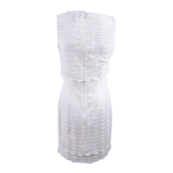strapless popover dress