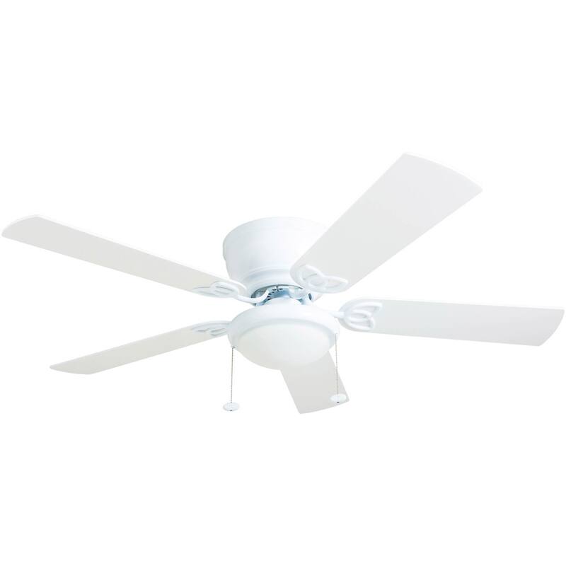 52" Prominence Home Benton Traditional Indoor LED Ceiling Fan with Light, Pull Chains