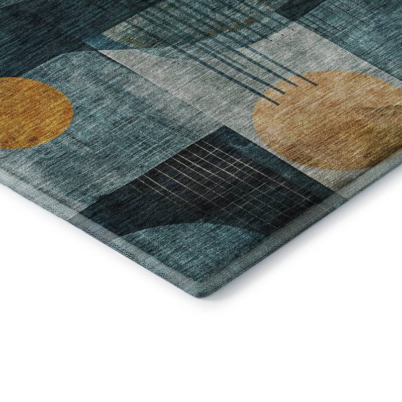Premium Washable Super Soft Contemporary Deco Mayfield Rug