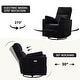 preview thumbnail 67 of 68, HOMYKA Power Rocker Swivel Recliner with USB and Type-C Ports