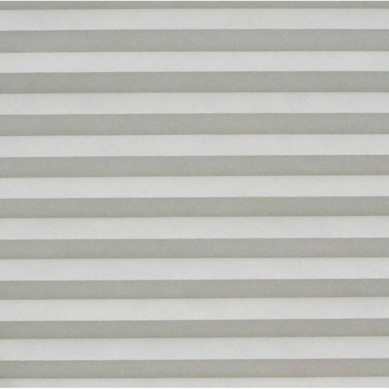 BlindsAvenue Motorized Cellular Shade, Remote Control, Blackout Gray