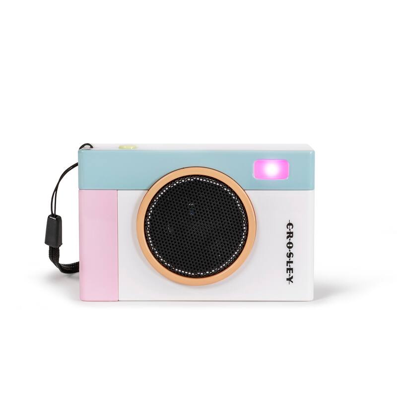 Crosley Flashback Portable Bluetooth Speaker - White