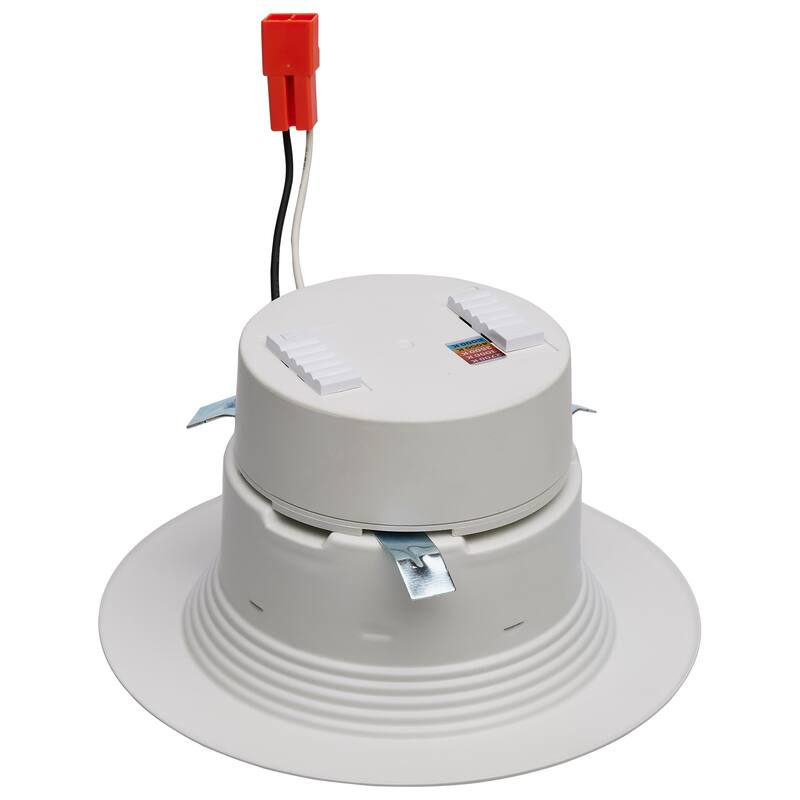 LED Retrofit Downlight 5/6/7.5 Wattage CCT and Lumens Selectable 120 Volt Round White Finish