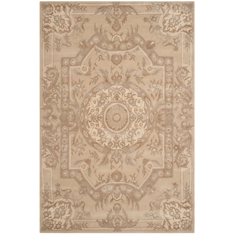 SAFAVIEH Handmade Savonnerie Dasia Traditional Oriental Wool Rug