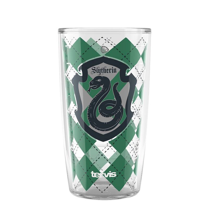 Tervis Harry Potter House Rules Collection Made in USA Double Walled Insulated Travel Tumbler, Assorted - 16oz - 4pk