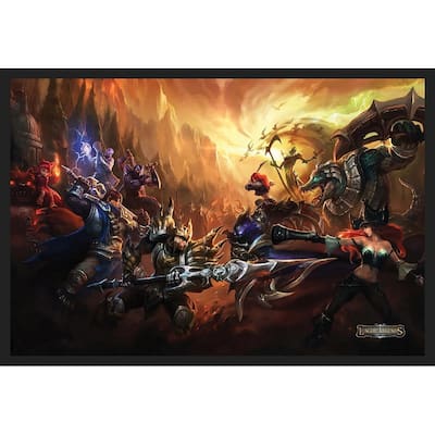 Enhance your surroundings with League of Legends 2 Framed Poster - 24 x 36 Inch