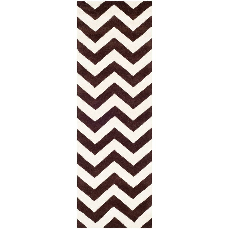 SAFAVIEH Handmade Chatham Traudel Modern Moroccan Wool Rug