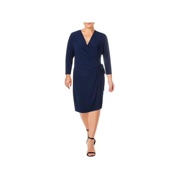 anne klein navy dress