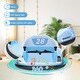preview thumbnail 3 of 3, 12V Electric Ride-On Bumper Car with 360° Rotation, Battery Display, LED Lights and Music, Battery Powered, Blue