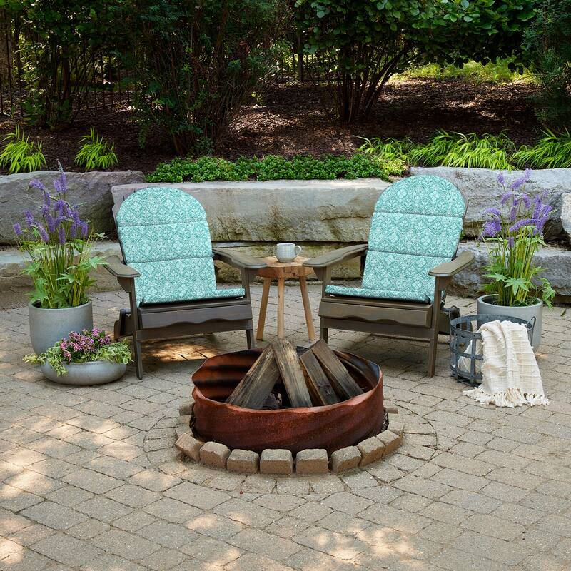 ARDEN Outdoor Foam Adirondack Cushion, Set of 2