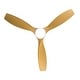 preview thumbnail 6 of 58, YUHAO 56 inch 6 Speed Quiet DC Motor Indoor Matte White Ceiling Fans with Lights and Remote Control