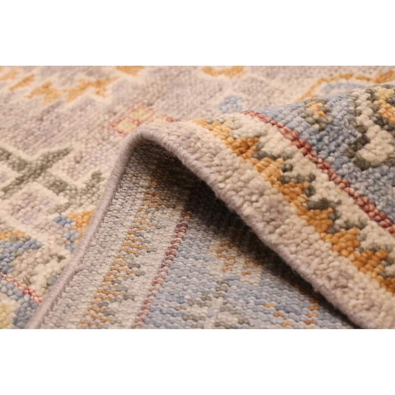 ECARPETGALLERY Hand-knotted Jules Serapi Grey Wool Rug - 8'2 x 10'0