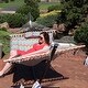 preview thumbnail 71 of 71, Sunnydaze Rope Hammock with 12-Foot Stand, Hammock Pad & Pillow
