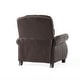 Neville 2-Tone PU Push Back Recliner by Christopher Knight Home - Bed ...