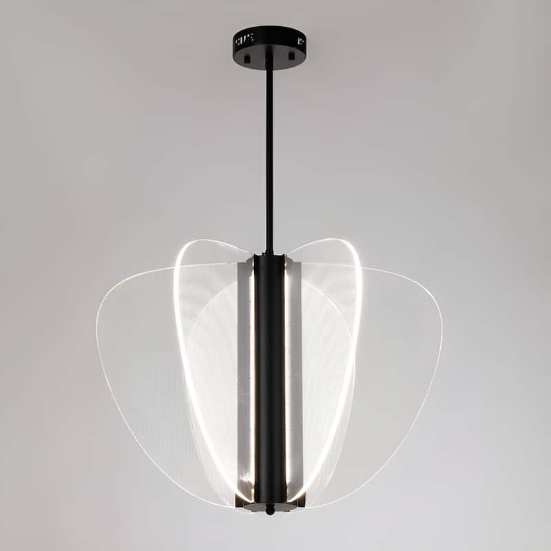 Acrylic LED Panel Butterfly Chandelier - High end Luxury Lamp