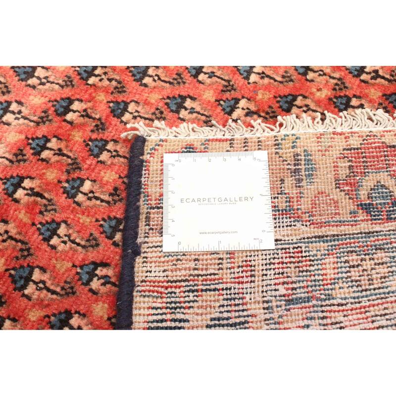 ECARPETGALLERY Hand-knotted Andelz Red Wool Rug - 3'3 x 4'6