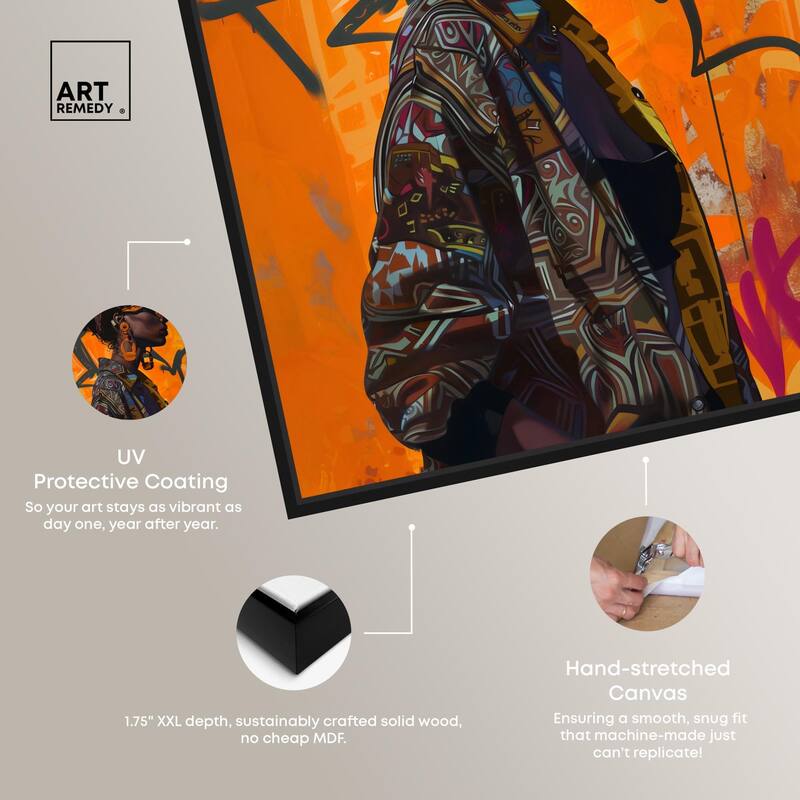 Street Wear Canvas by Art Remedy