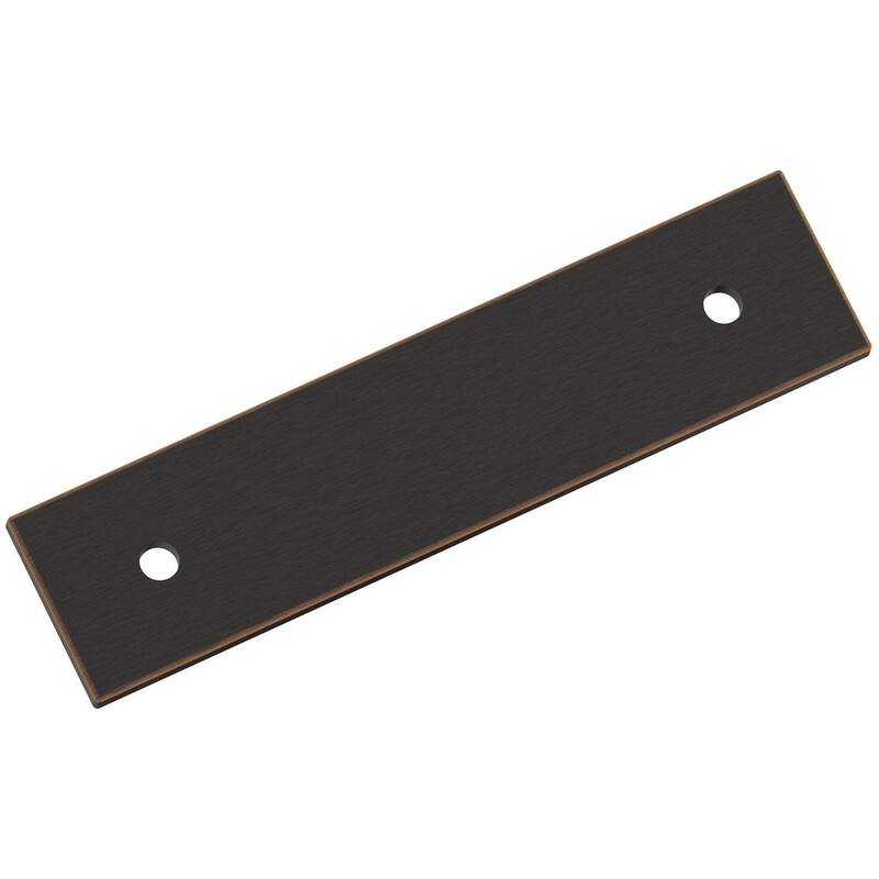 Amerock BP37761 Ladera 4-1/8" Backplate for 3" Center to Center - Oil Rubbed Bronze