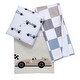 preview thumbnail 7 of 8, Lambs & Ivy Little Racer 3-Piece Cars/Transportation Baby Crib Bedding Set