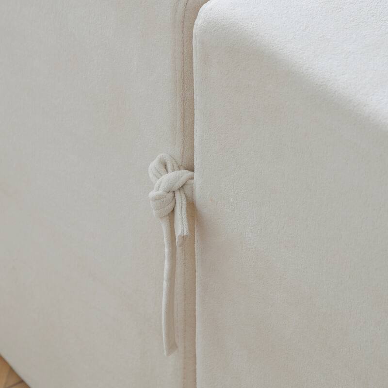 Oversize Modern Deep Seat Modular Cloud Sectional Couch with L-Shape Chaise