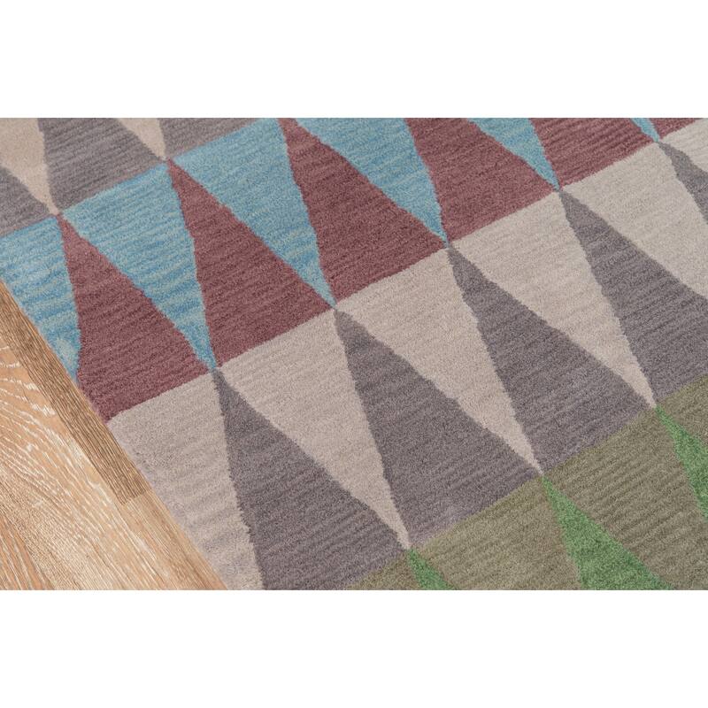 Momeni Delhi Hand-tufted Wool Geometric Area Rug