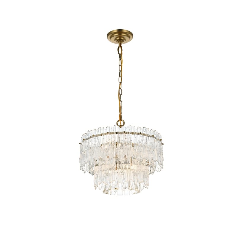 Indigo Home 15 inch Pendant Light - Satin Gold