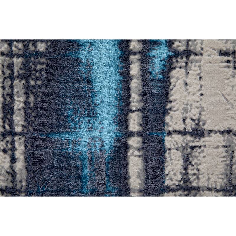 Grand Bazaar Armada Machine Made Abstract Modern Area Rug