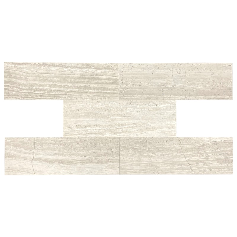 Slatewood Marble 3" x 9" Honed Tile - 1 Box (5.25 sqft) - Grey