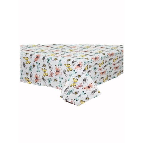 Cotton Table Cloth (60" Round) (Butterfly)
