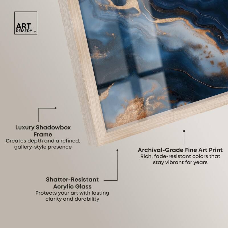 Deep Sea Geode IV Shadowbox by Art Remedy