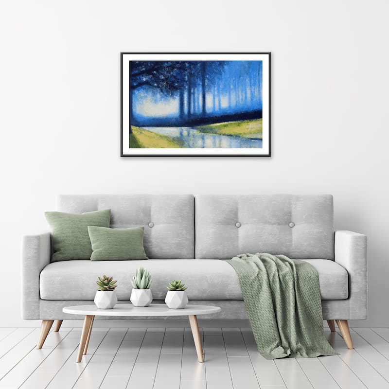 Crystal Creek Framed Print Wall Art by Norman Wyatt Jr.