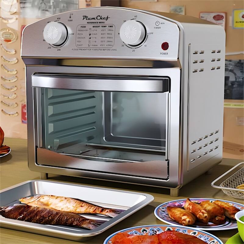 12.5 Quart Stainless Steel 7-in-1 Convection Toaster Oven, 1500W