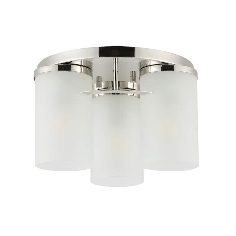 SAFAVIEH Lighting Jeffra Flush Mount - 12"W x 12"D x 7"H