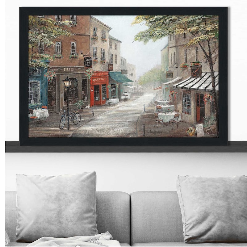 "Rue's Bakery" by Ruane Manning Print on Acrylic