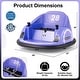 preview thumbnail 6 of 41, Costway 12V Electric Spin Car Toy Ride on Bumper Car for Toddlers with - See Details