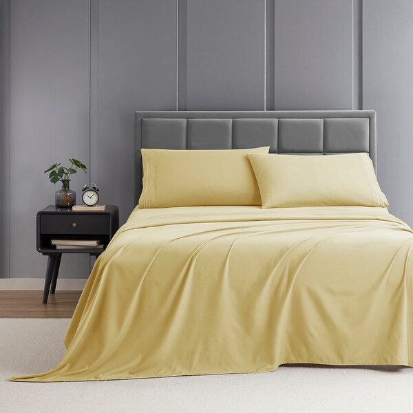 Clara Clark Premium 1800 Series Ultra soft Deep Pocket Bed Sheet Set On Sale Bed Bath Beyond 9312982
