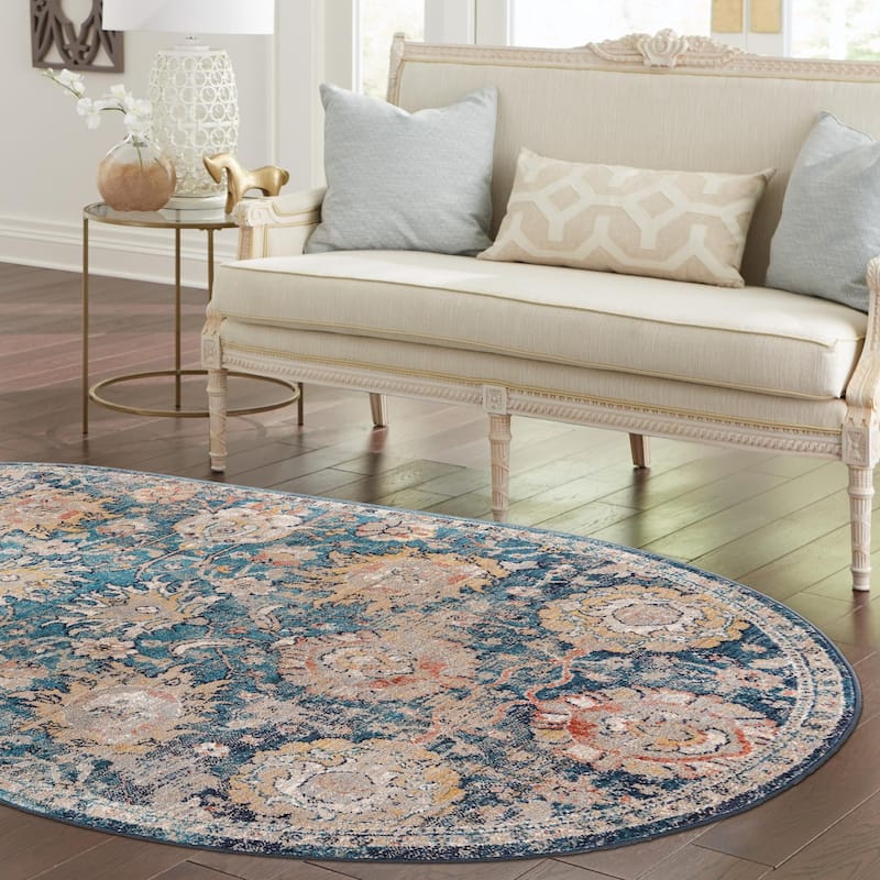 Traditional Nixa Collection Area Rug