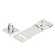 Door Cupboard Stainless Steel Clasp Lock Padlock Hasp Staple 4 Sets ...