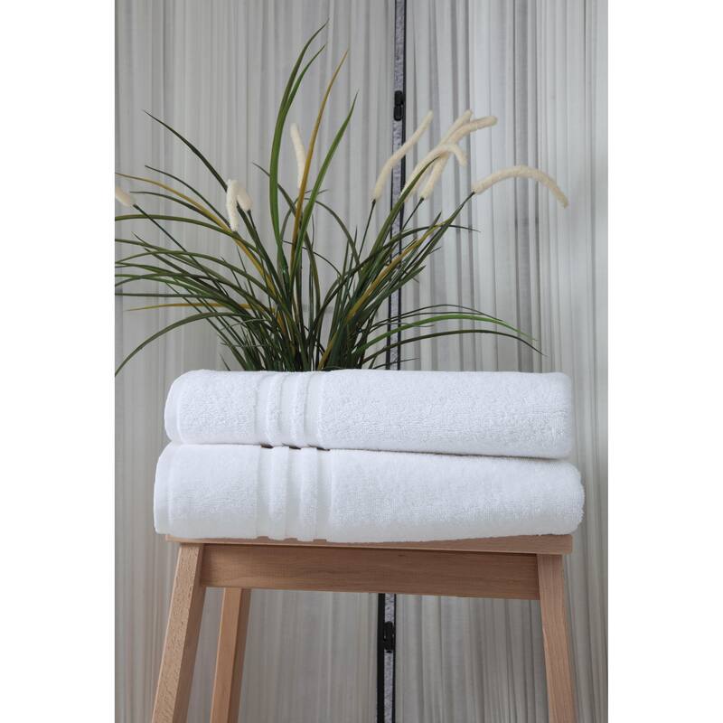 Ozan Premium Home 100% Turkish Cotton Sienna Luxury Collection Bath Towels (Set of 2)