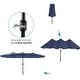preview thumbnail 21 of 21, PHI VILLA 10ft 3 Tier Auto-tilt Patio Umbrella Outdoor Double Vented Umbrella